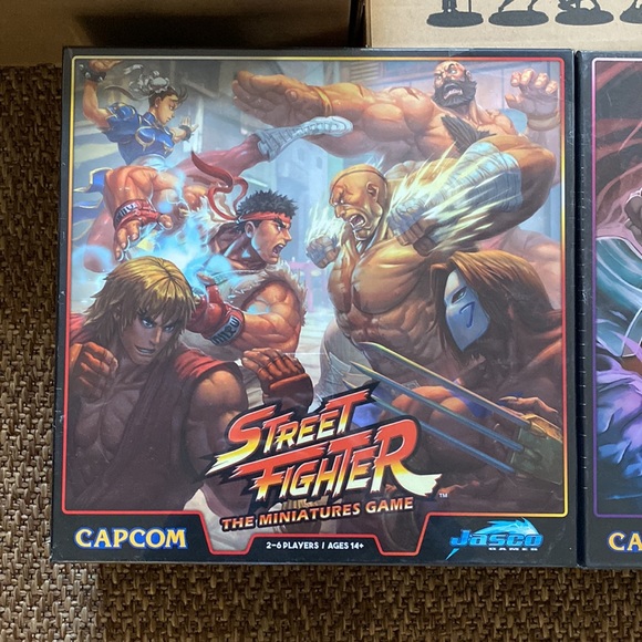 Street Fighter The Miniature Game w/ Boss Expansion - Picture 2 of 5